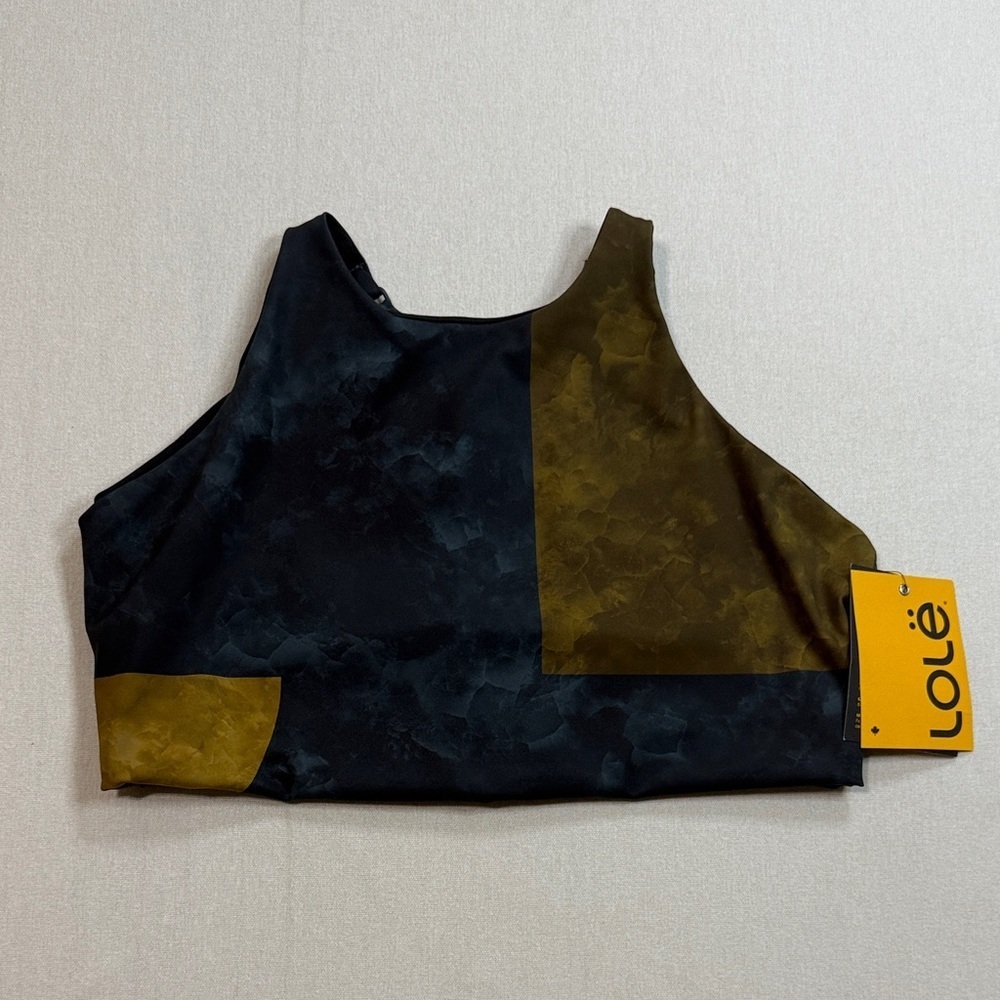 Lole Black and Gold Tank Top